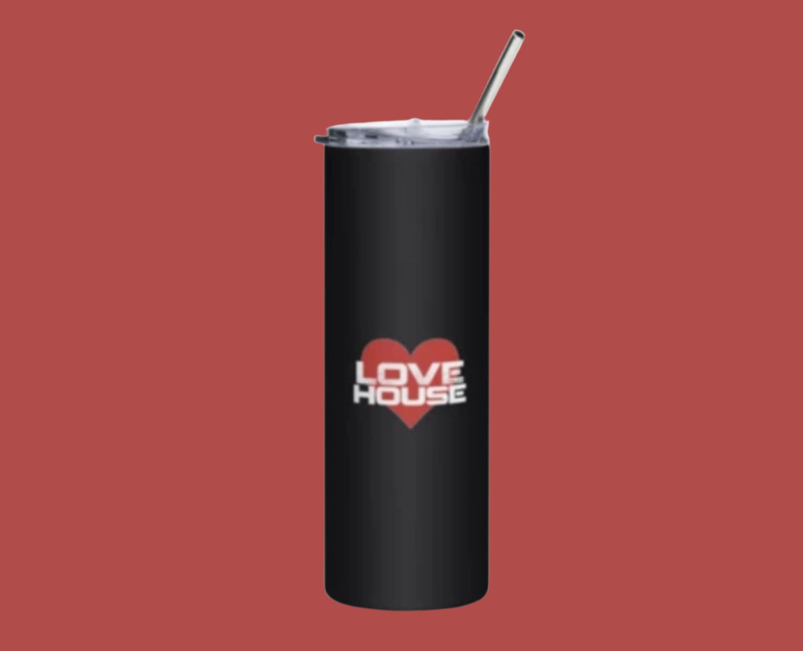 LoveHouse 20 oz Stainless Steel Tumbler
