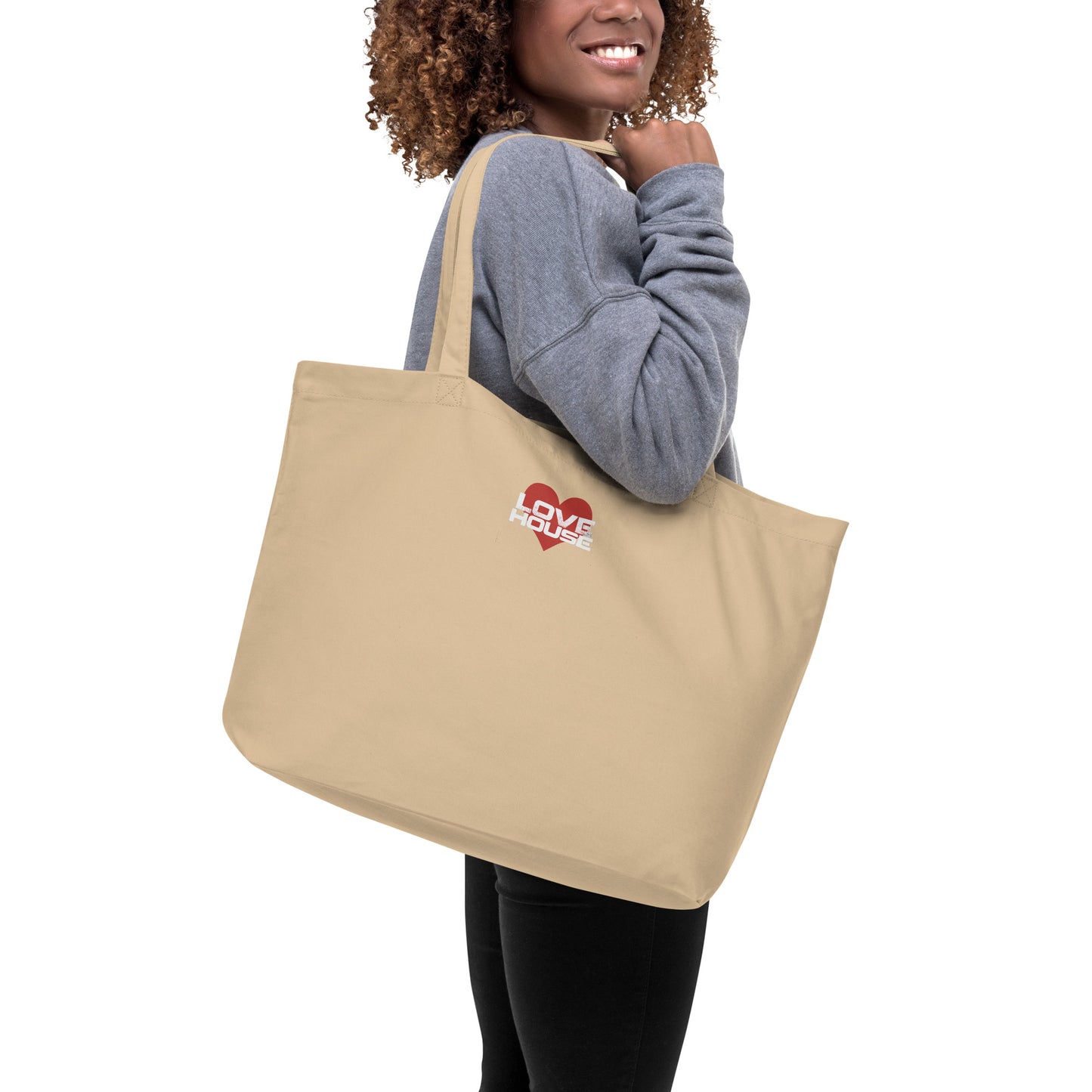 Soulful House Collectives Large organic Tote