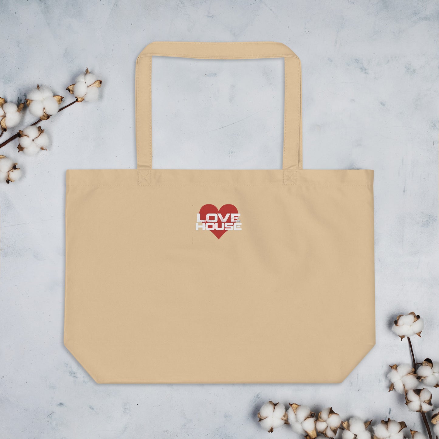 Soulful House Collectives Large organic Tote
