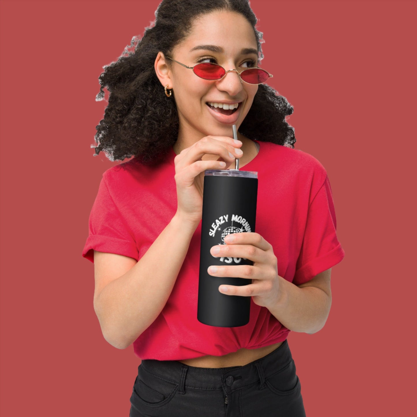Sleazy Morning Disco Stainless Steel Tumbler 20 oz