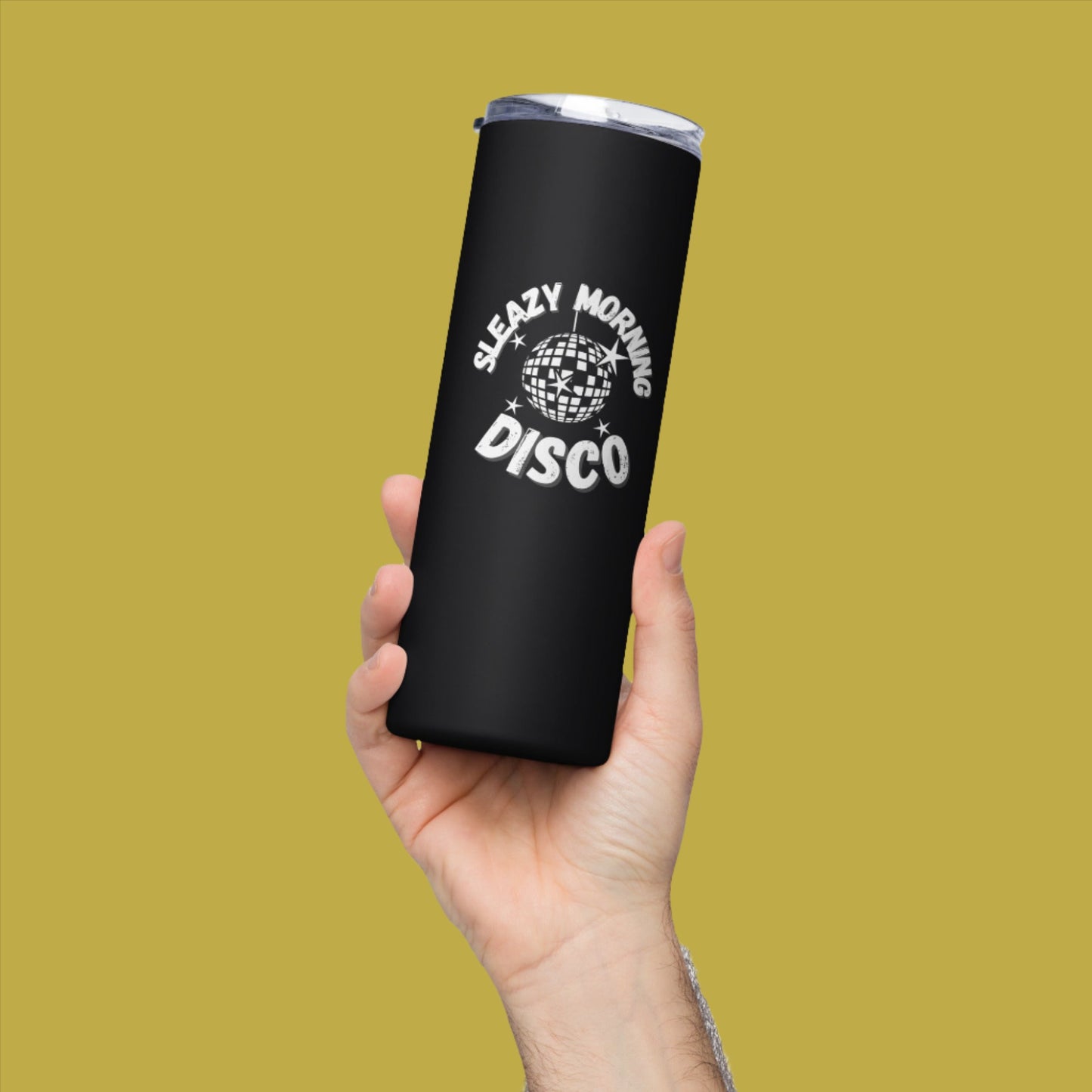 Sleazy Morning Disco Stainless Steel Tumbler 20 oz