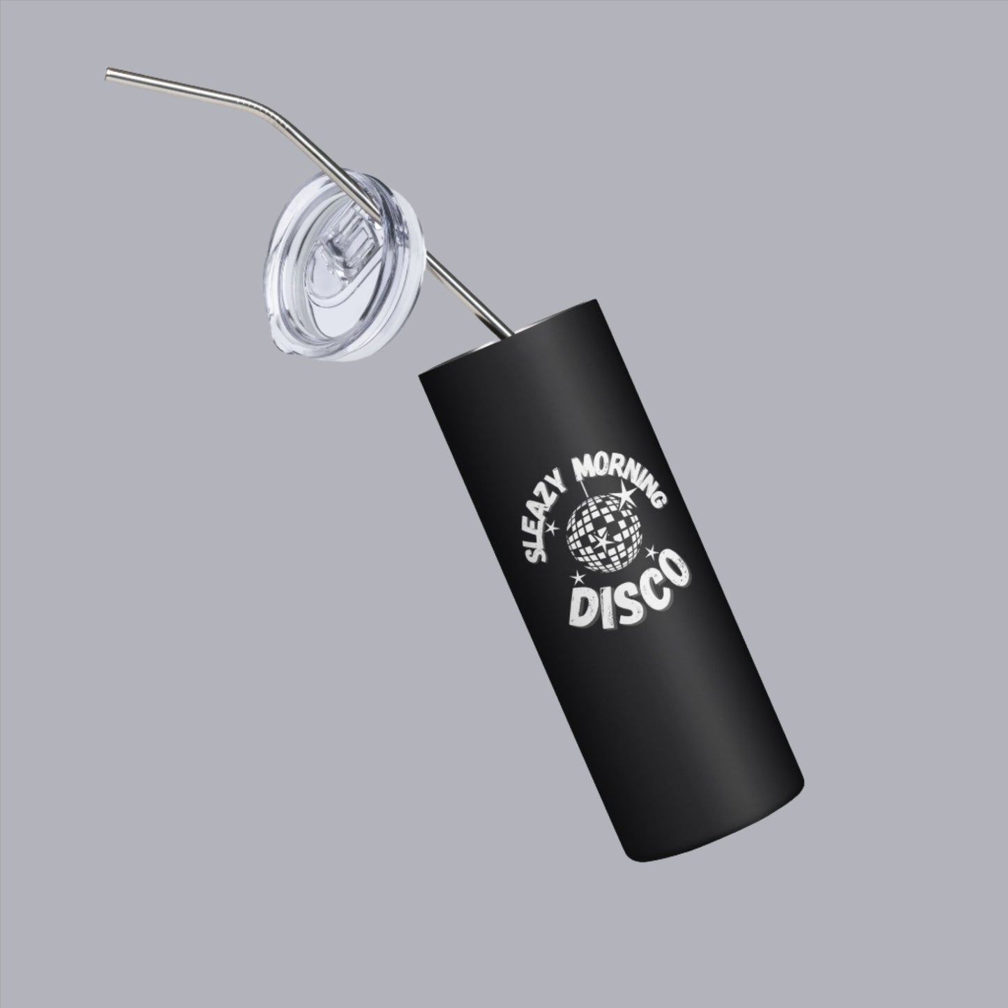 Sleazy Morning Disco Stainless Steel Tumbler 20 oz