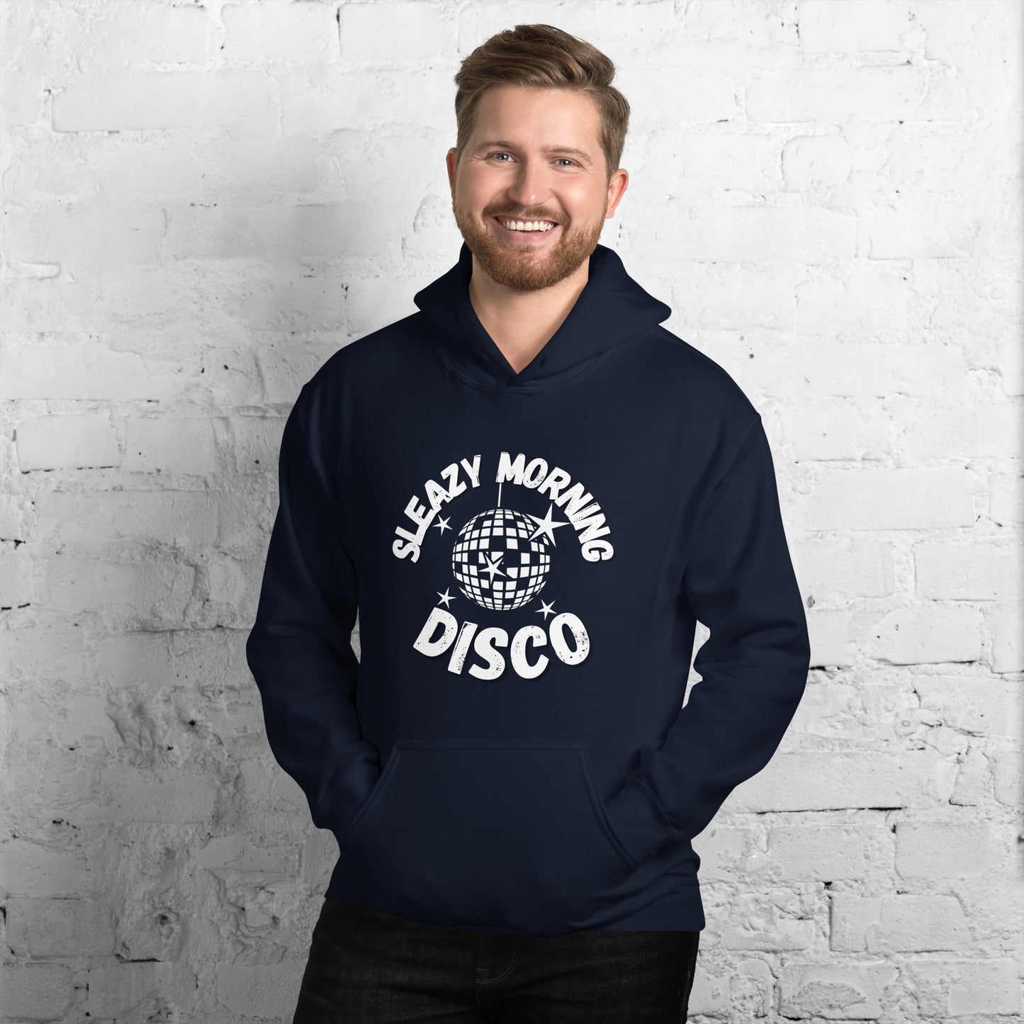 Sleazy Morning Disco Cozy Hoodie - Unisex