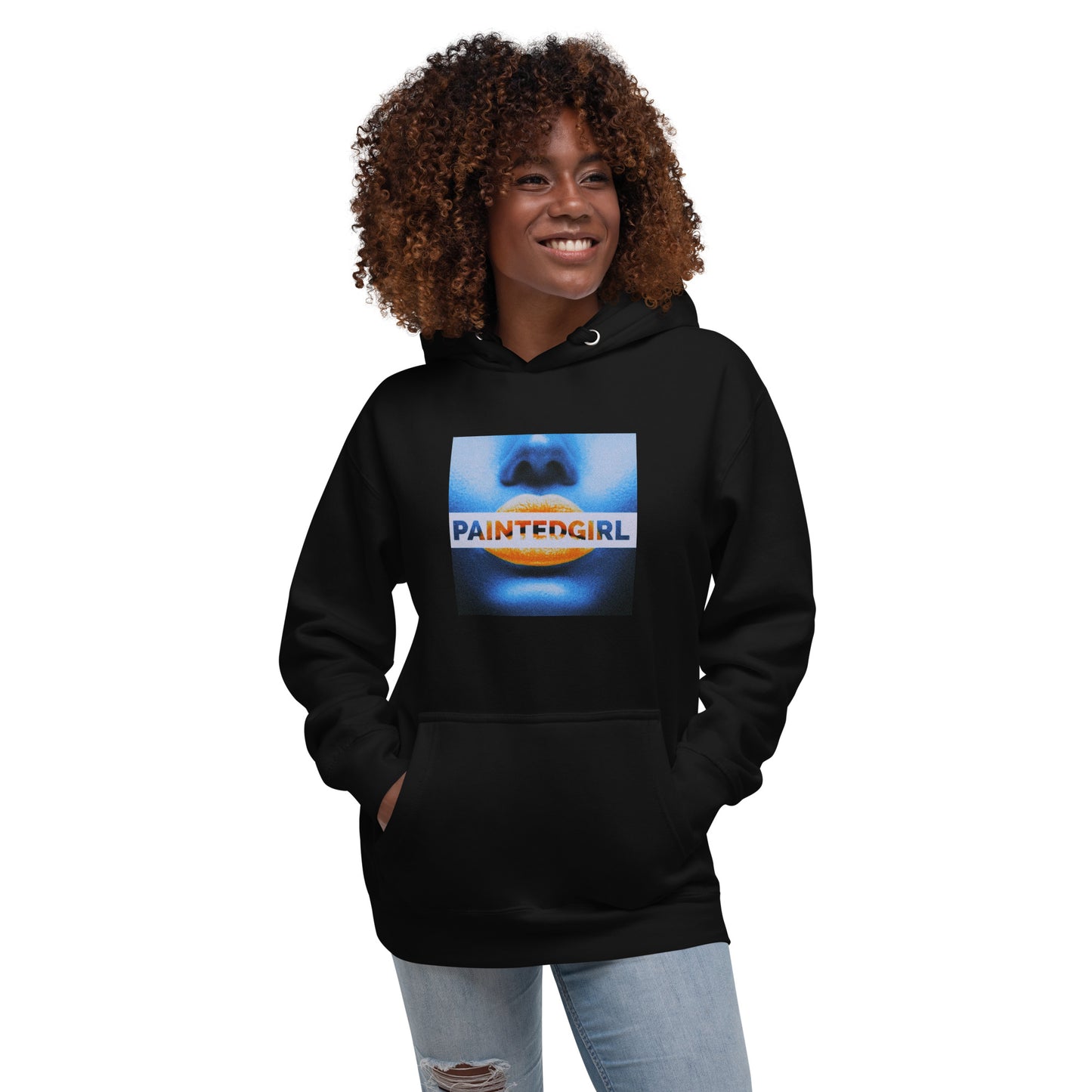 Painted Girl Hoodie - Unisex