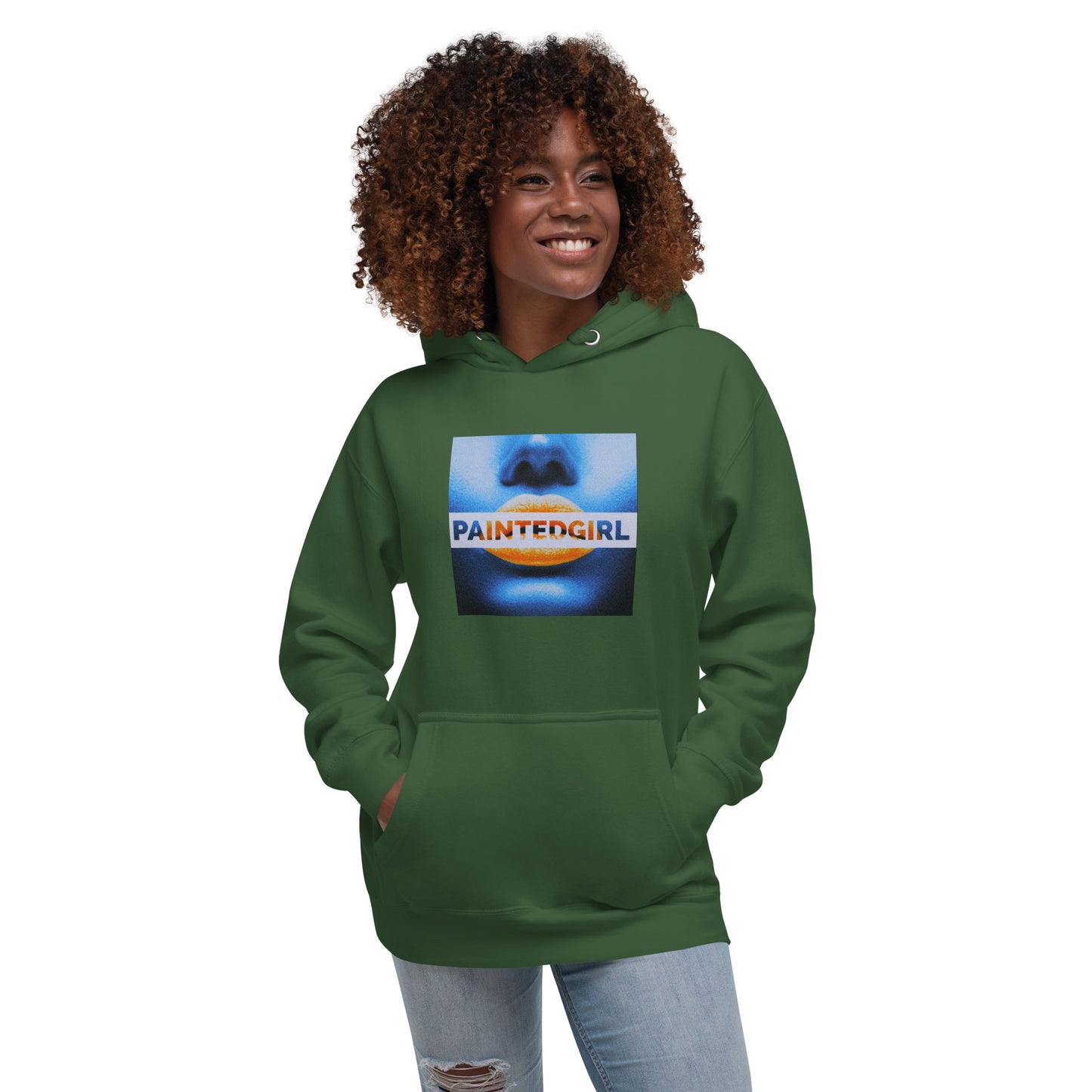 Painted Girl Hoodie - Unisex