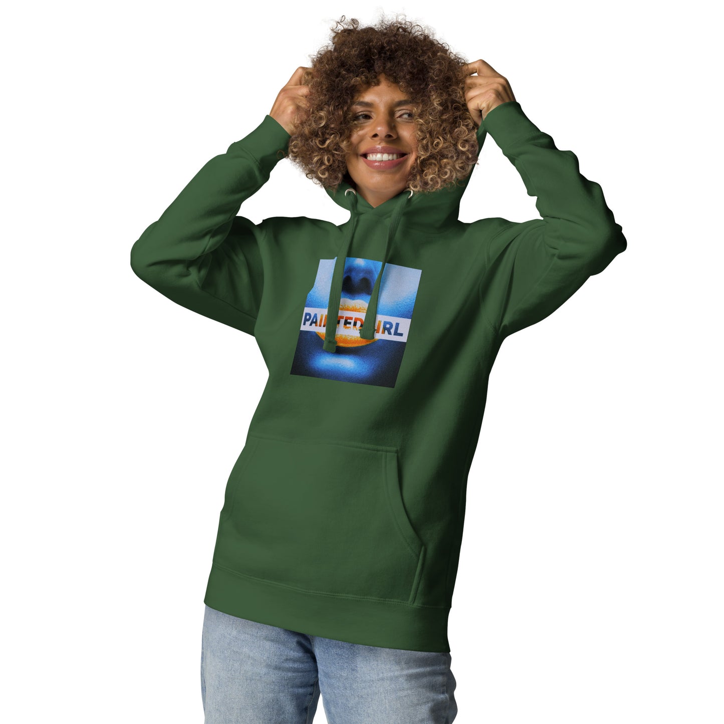 Painted Girl Hoodie - Unisex