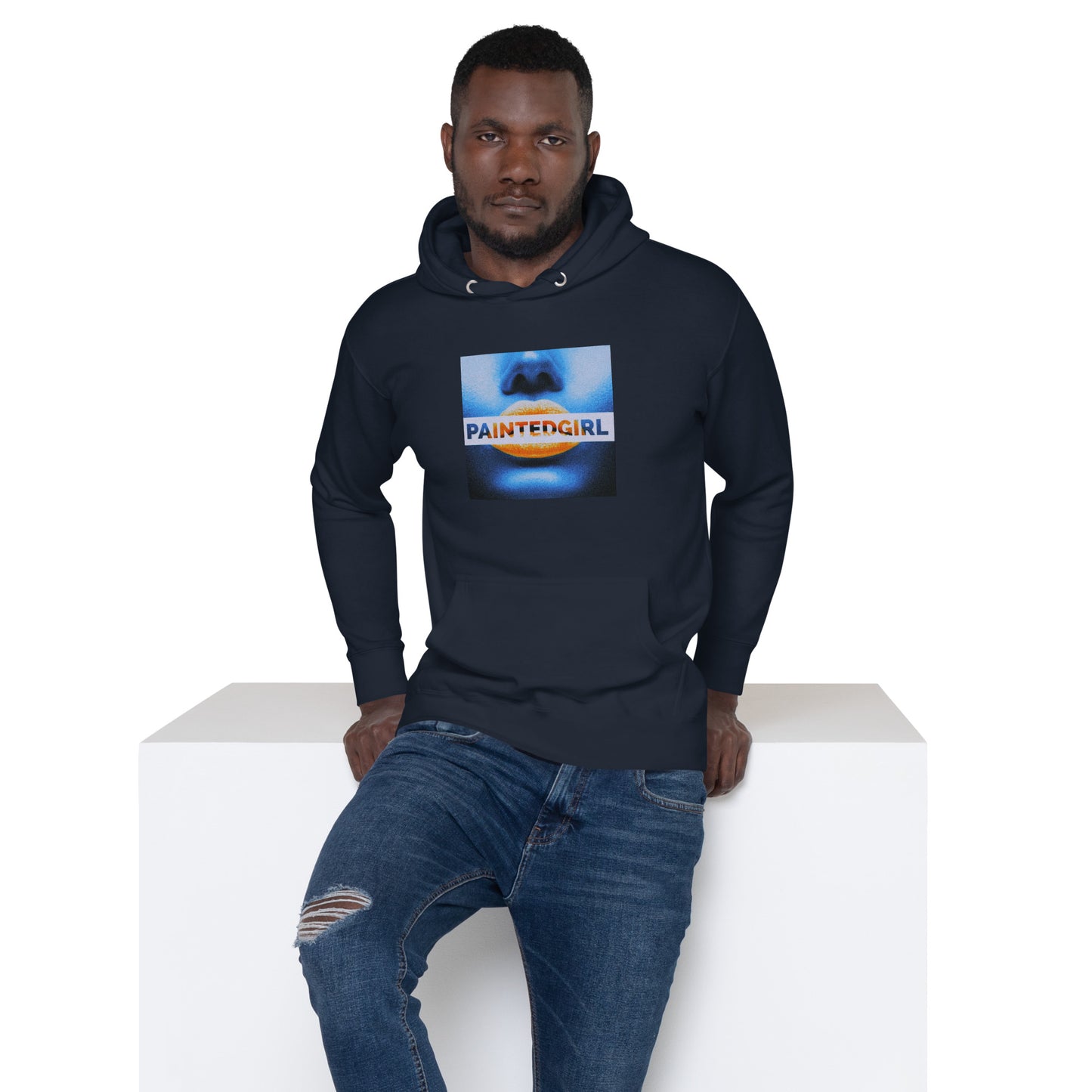 Painted Girl Hoodie - Unisex