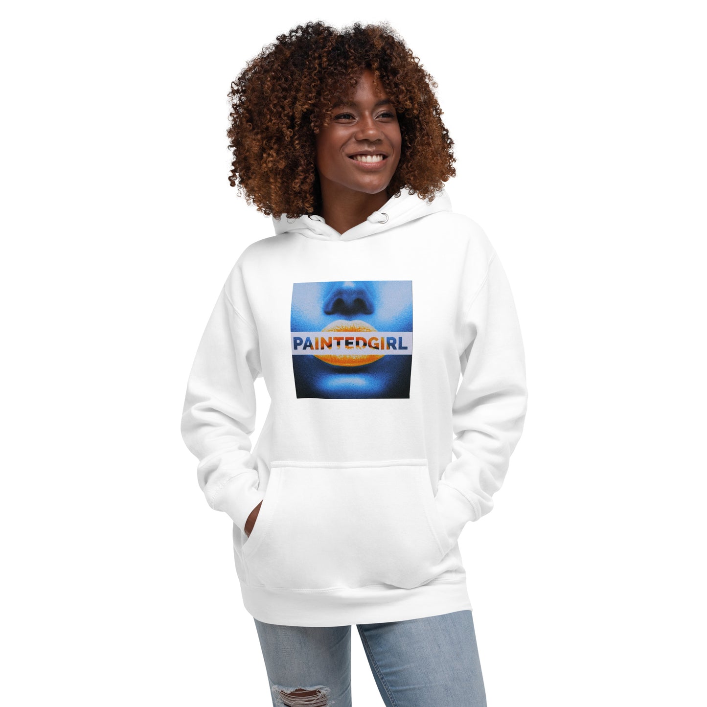 Painted Girl Hoodie - Unisex