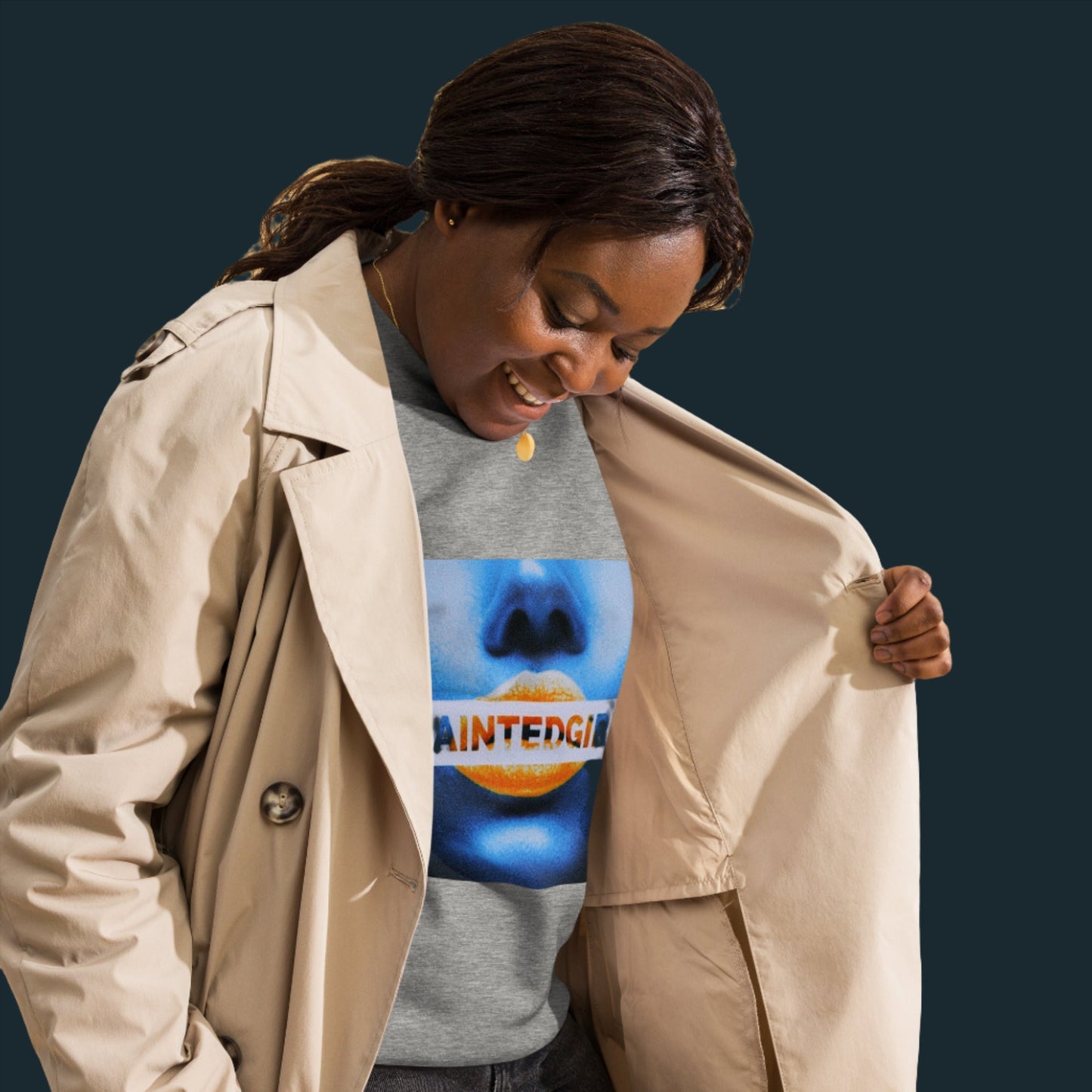 Painted Girl Premium Sweatshirt - Unisex