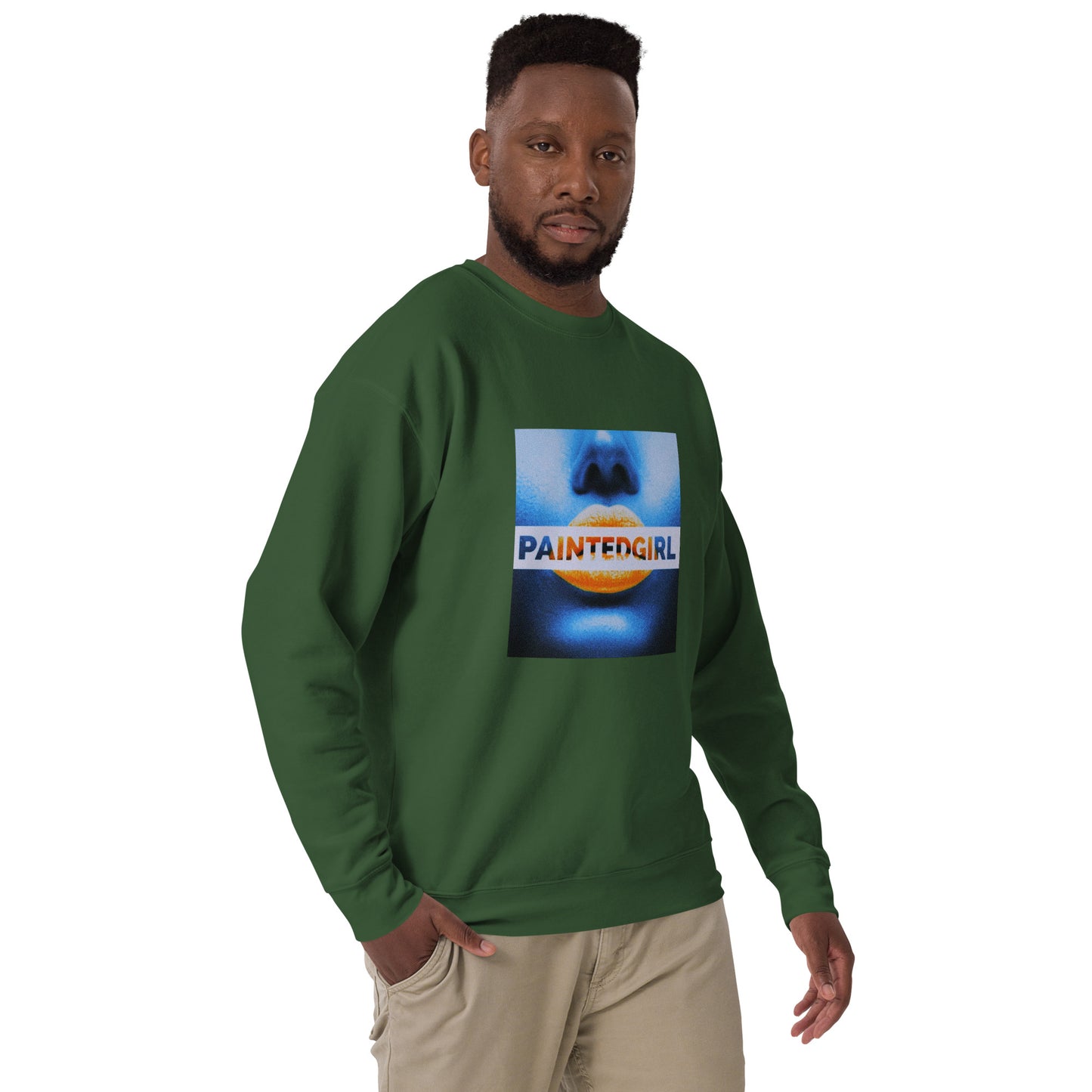 Painted Girl Premium Sweatshirt - Unisex