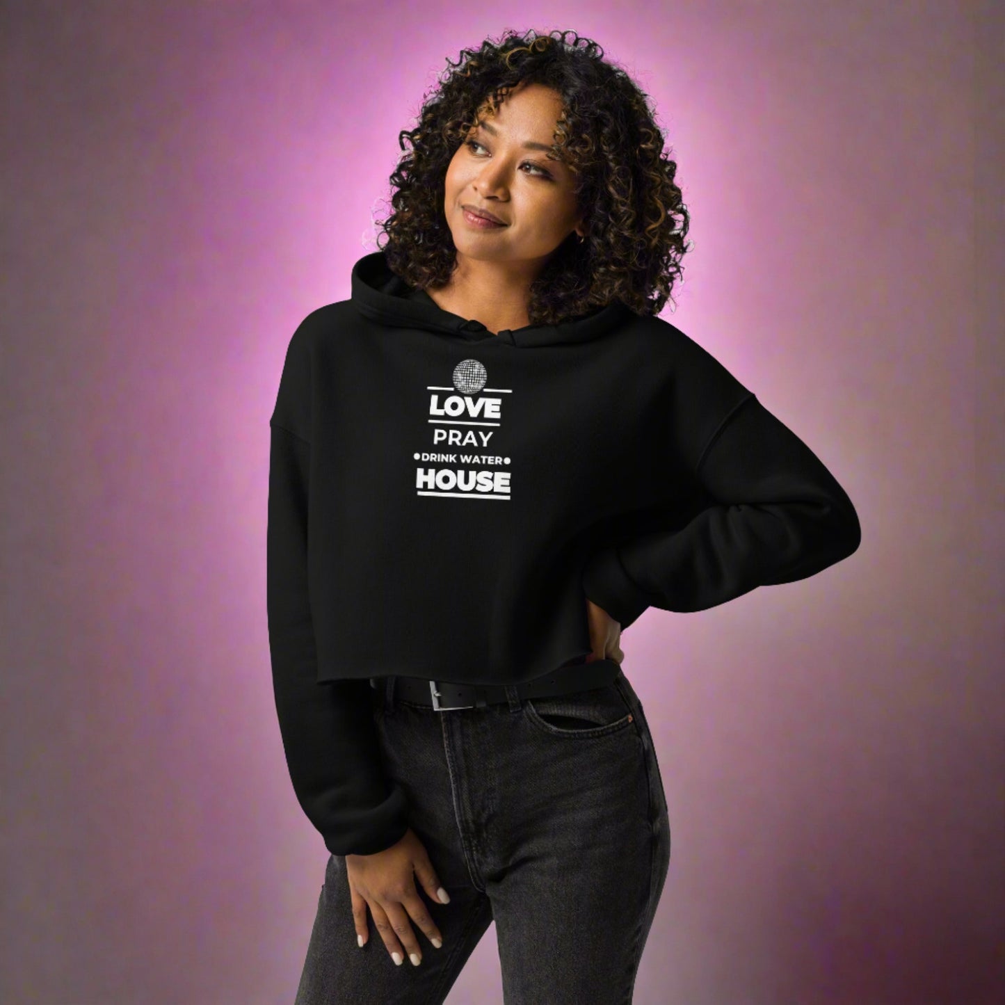 LPDH Cutely Crop Hoodie - Women's