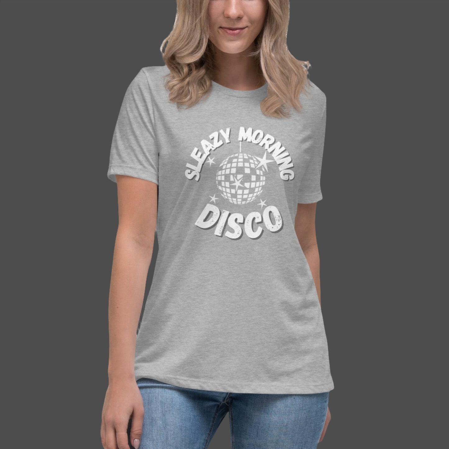 Sleazy Morning Disco Relaxed T-Shirt - Women's