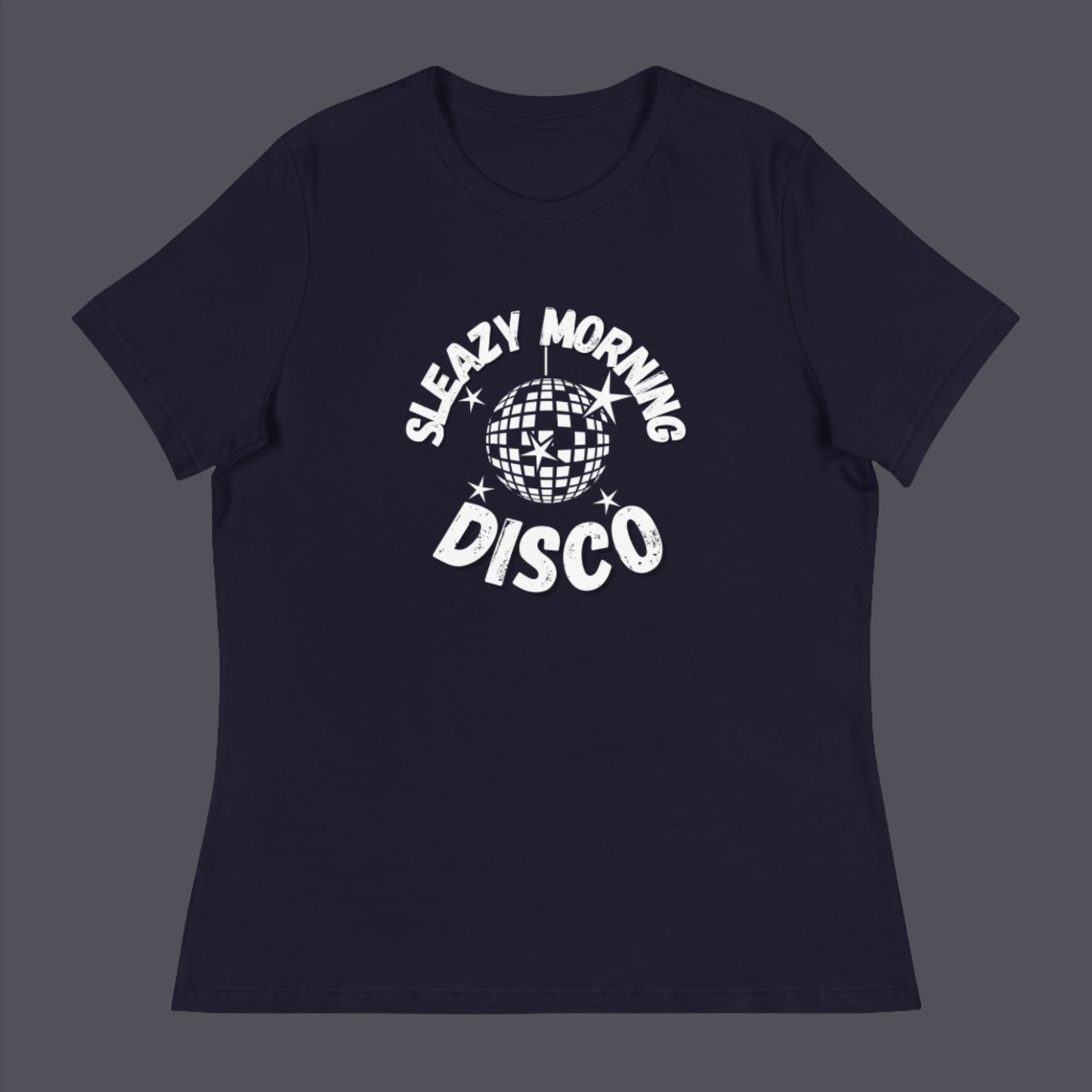 Sleazy Morning Disco Relaxed T-Shirt - Women's