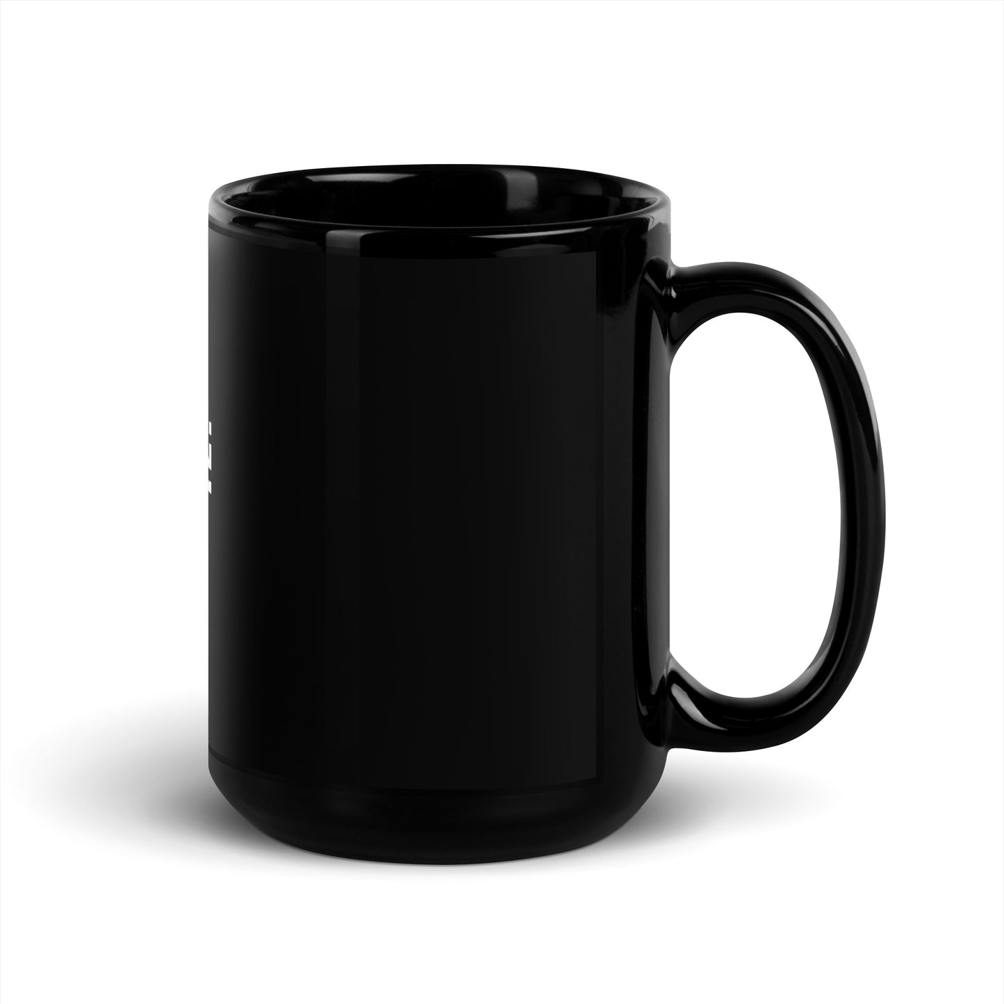 Unjoin Series Black Glossy Mug