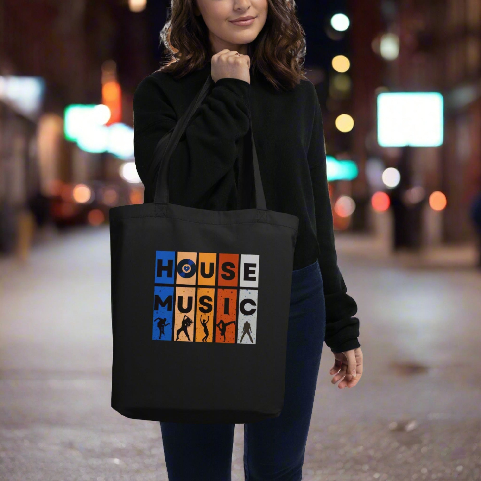 House Music Series Medium Tote