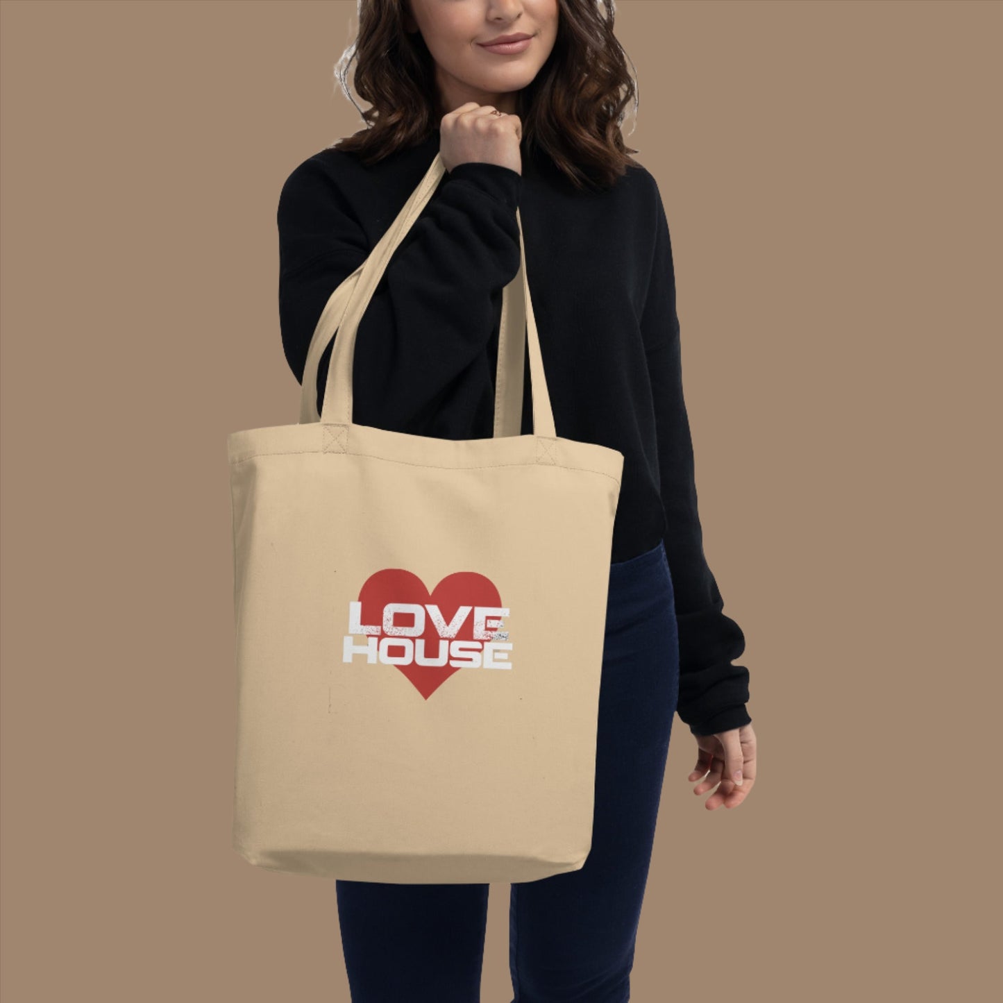 LoveHouse Eco Friendly Reusable Tote Bag