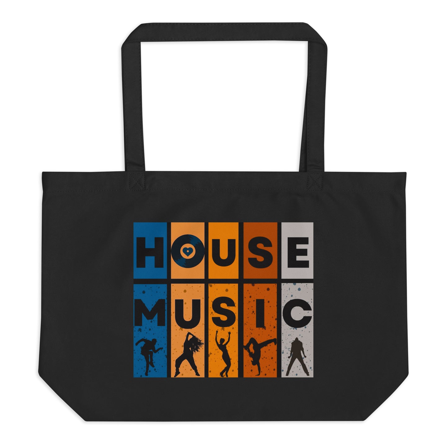 HouseMusic Series Large Tote Bag