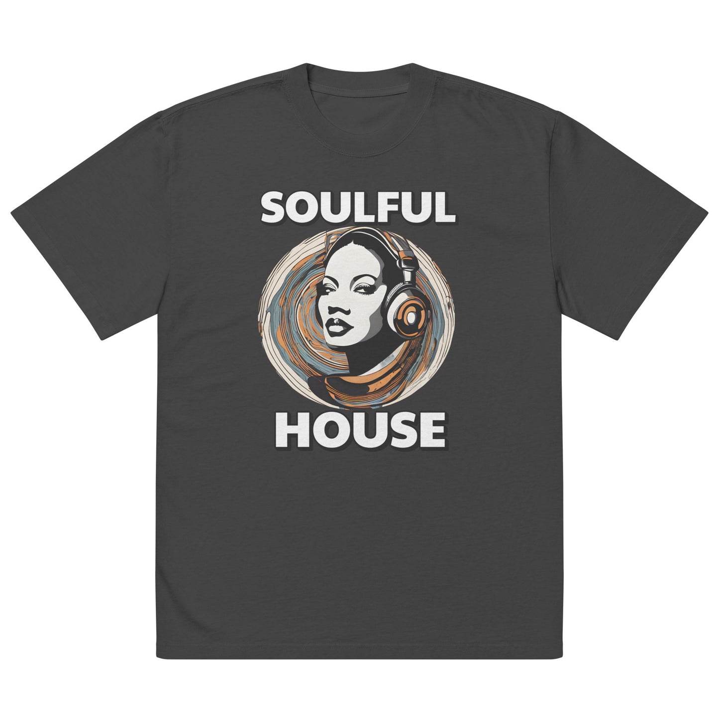 Soulful House Collectives Oversized Faded T-shirt Unisex