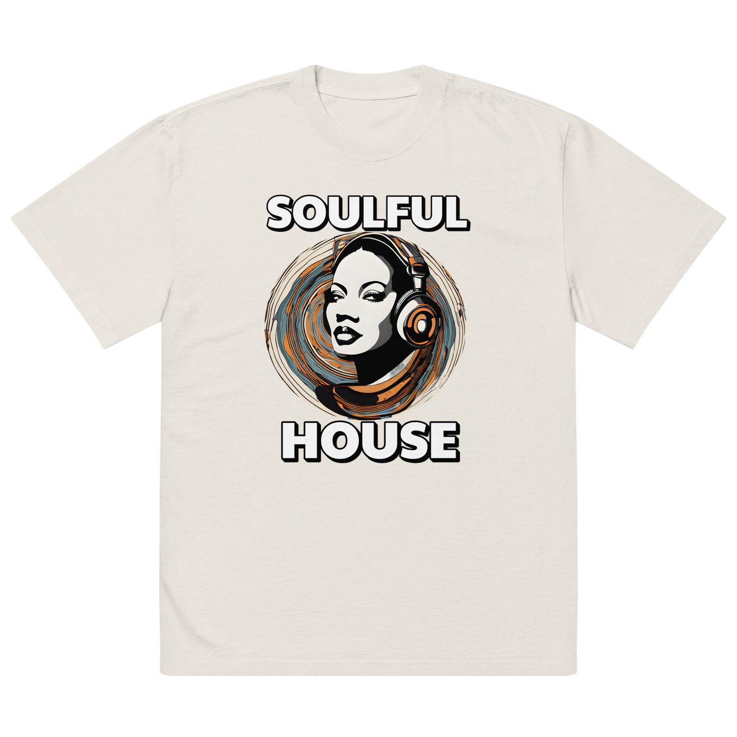 Soulful House Collectives Oversized Faded T-shirt Unisex