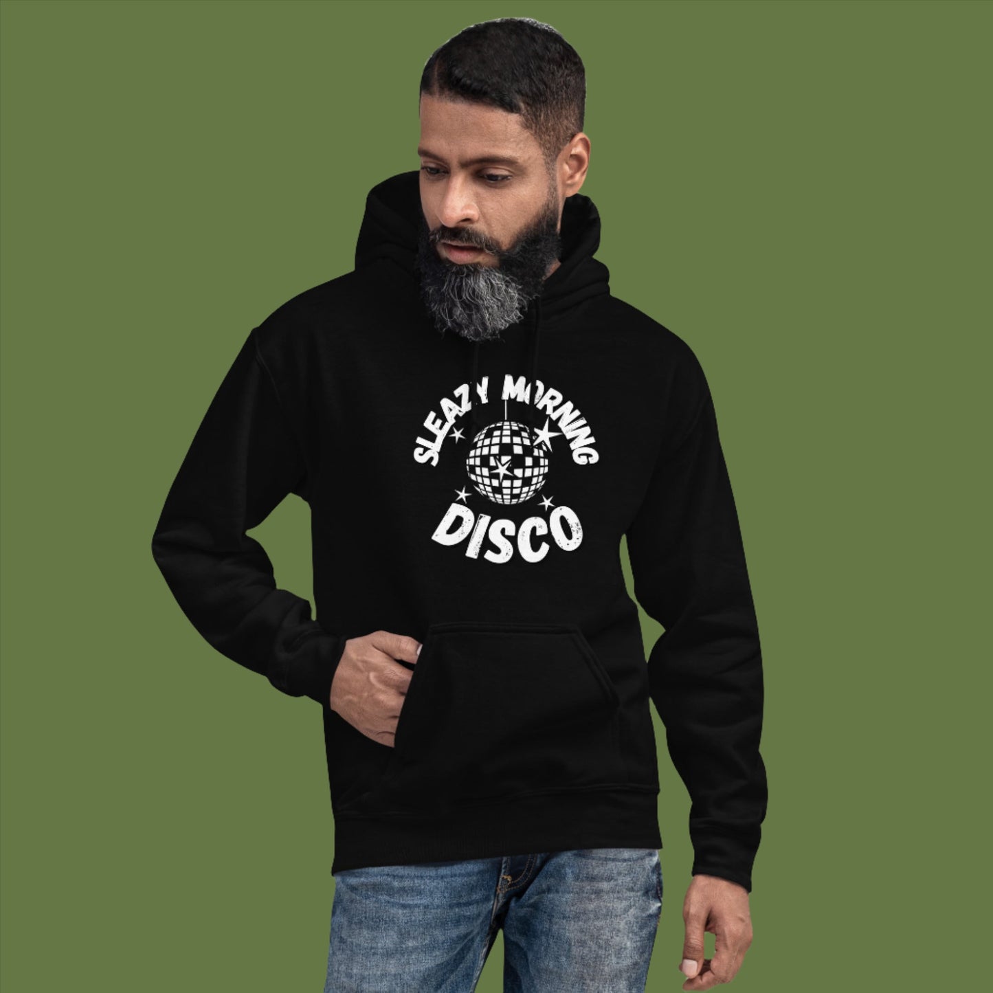 Sleazy Morning Disco Cozy Hoodie - Unisex