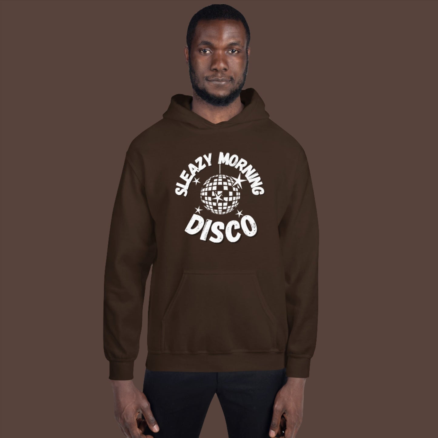 Sleazy Morning Disco Cozy Hoodie - Unisex