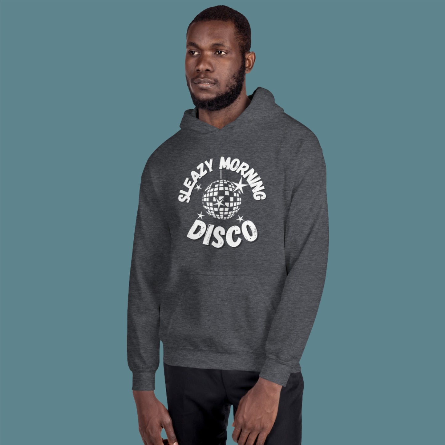 Sleazy Morning Disco Cozy Hoodie - Unisex