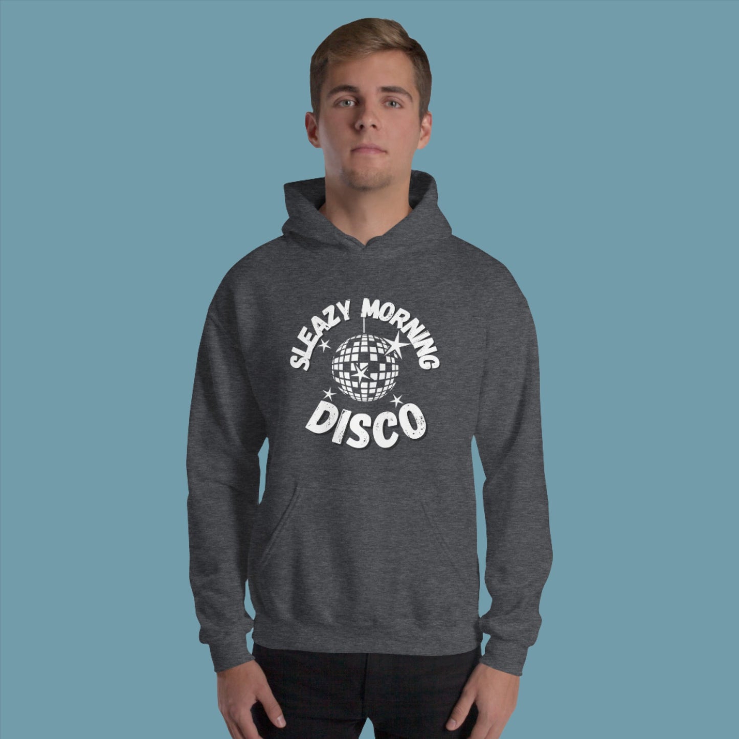 Sleazy Morning Disco Cozy Hoodie - Unisex