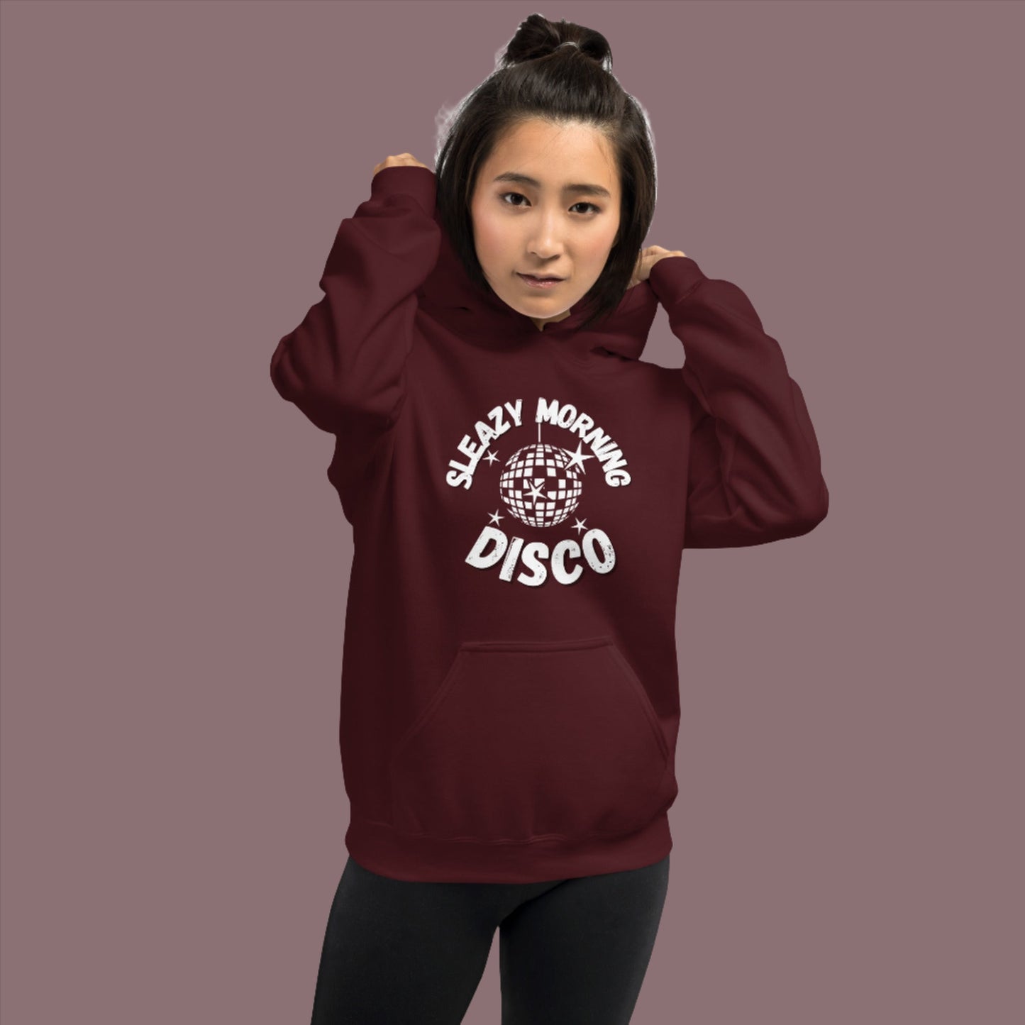 Sleazy Morning Disco Cozy Hoodie - Unisex