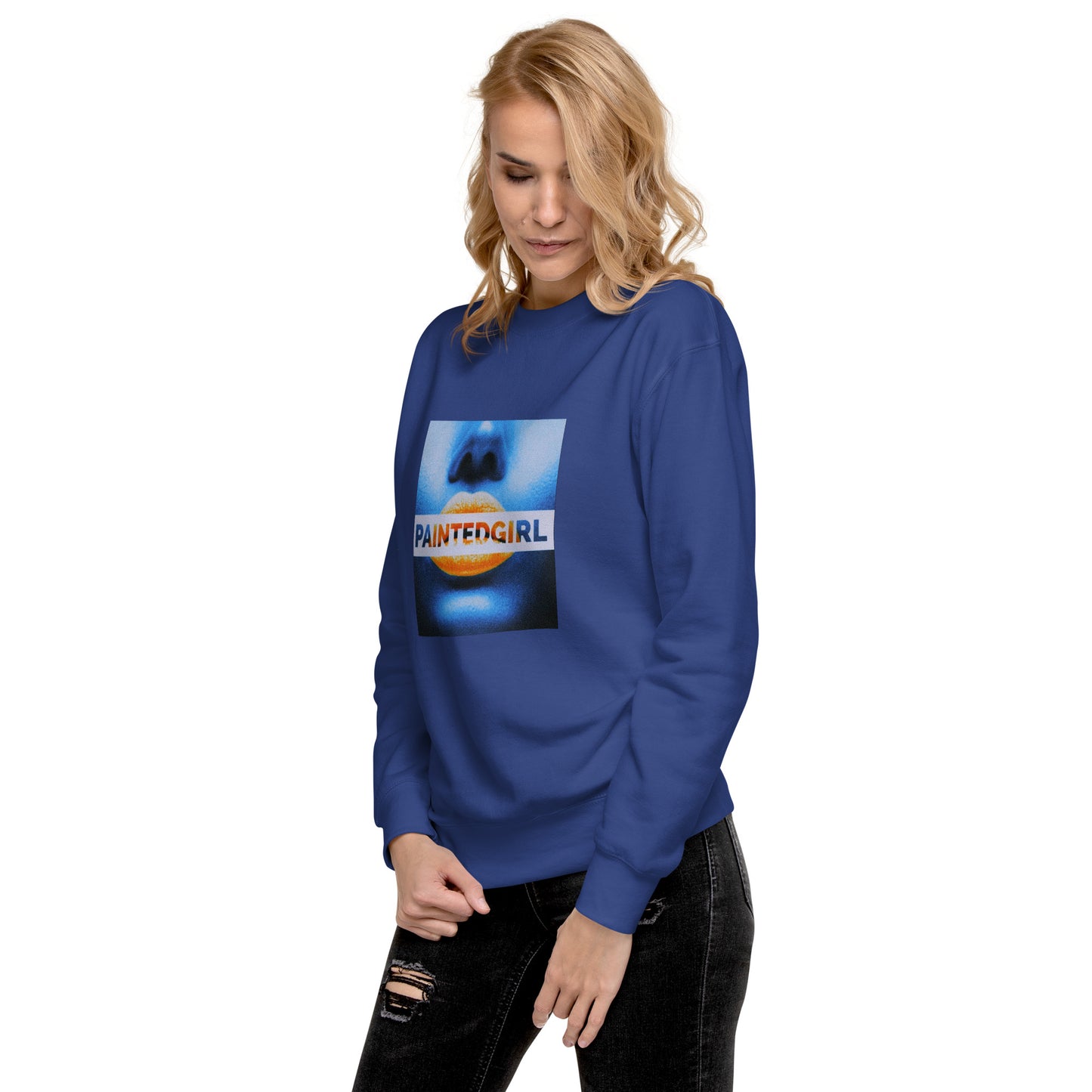 Painted Girl Premium Sweatshirt - Unisex