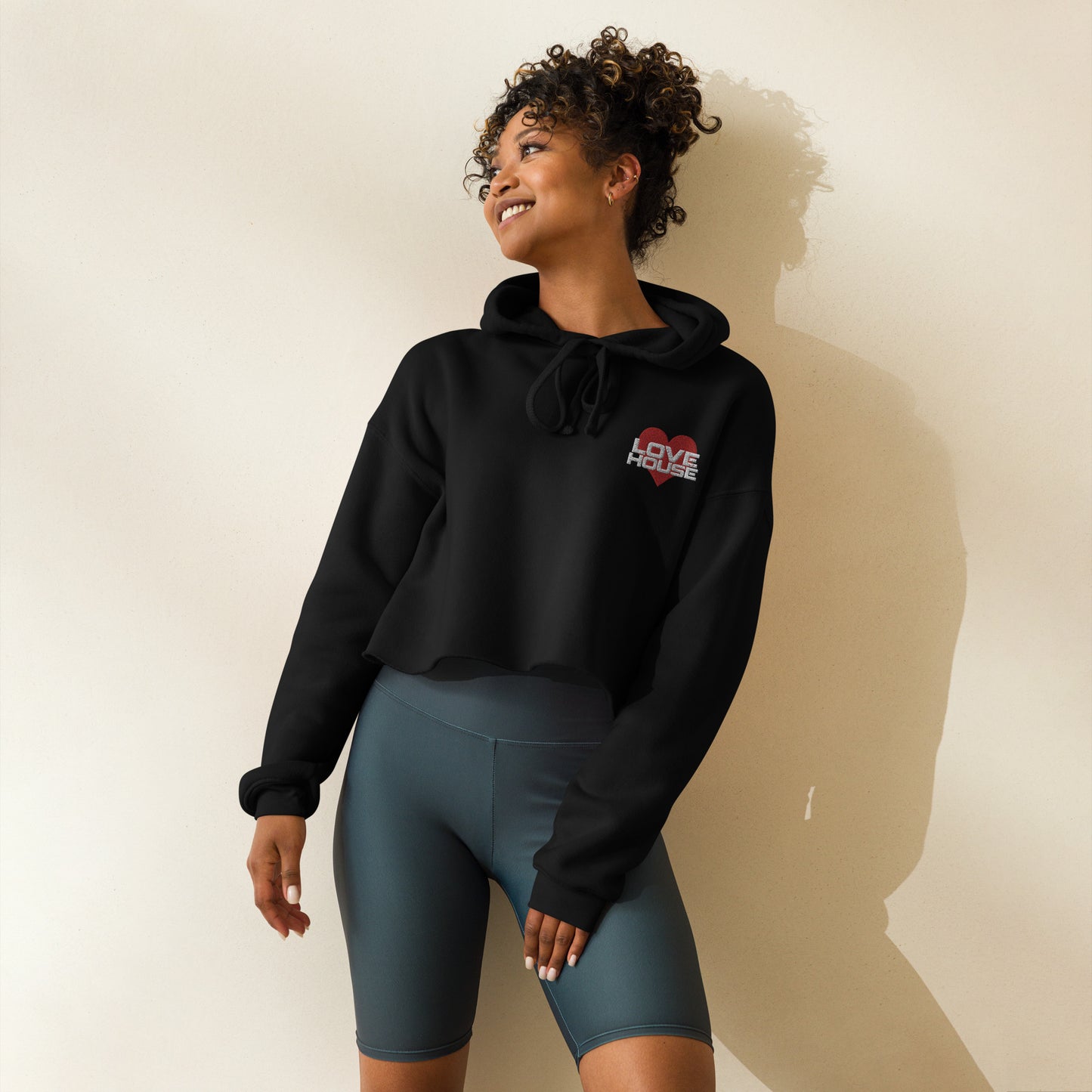 LoveHouse Cutely Cropped Hoodie - Women's