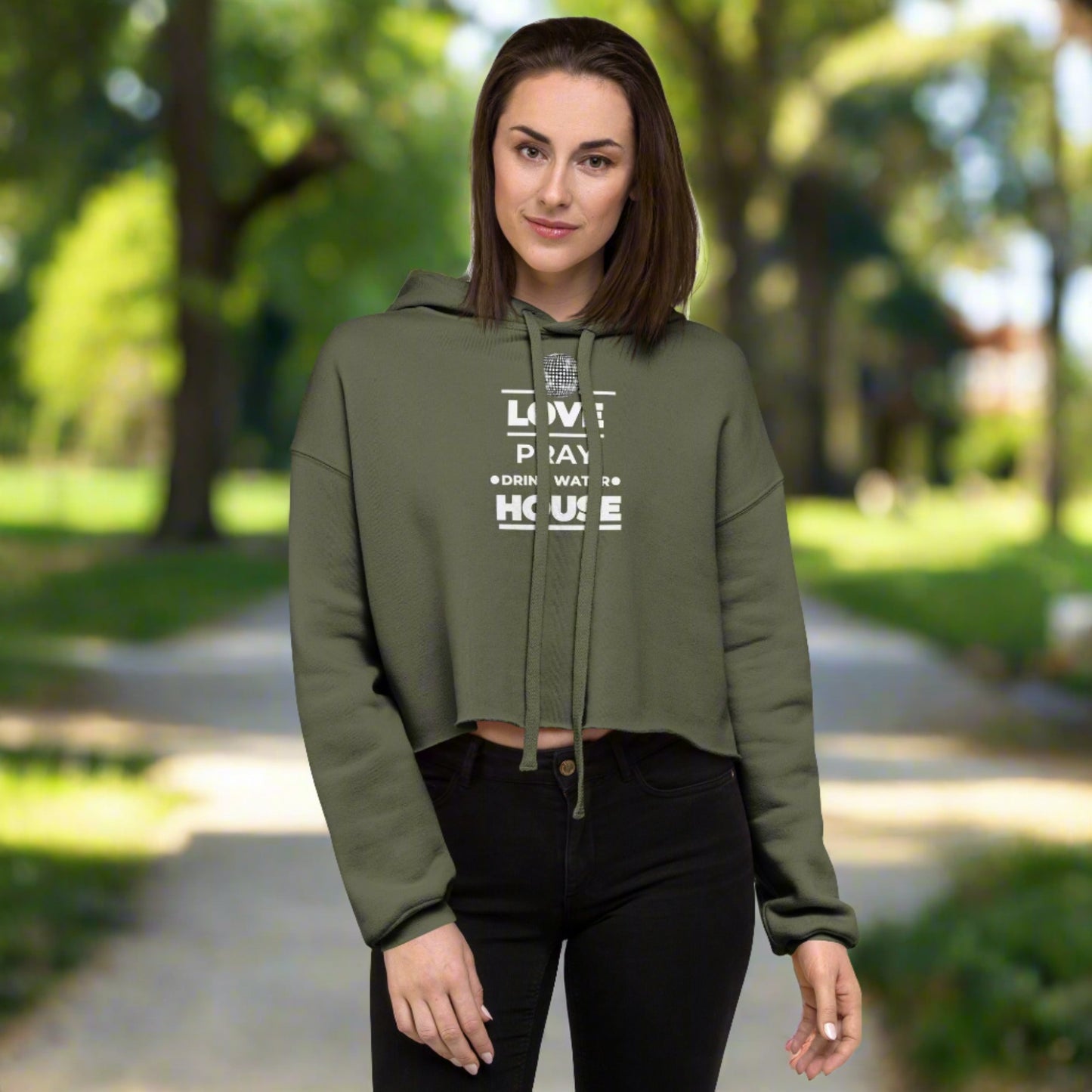 LPDH Cutely Crop Hoodie - Women's