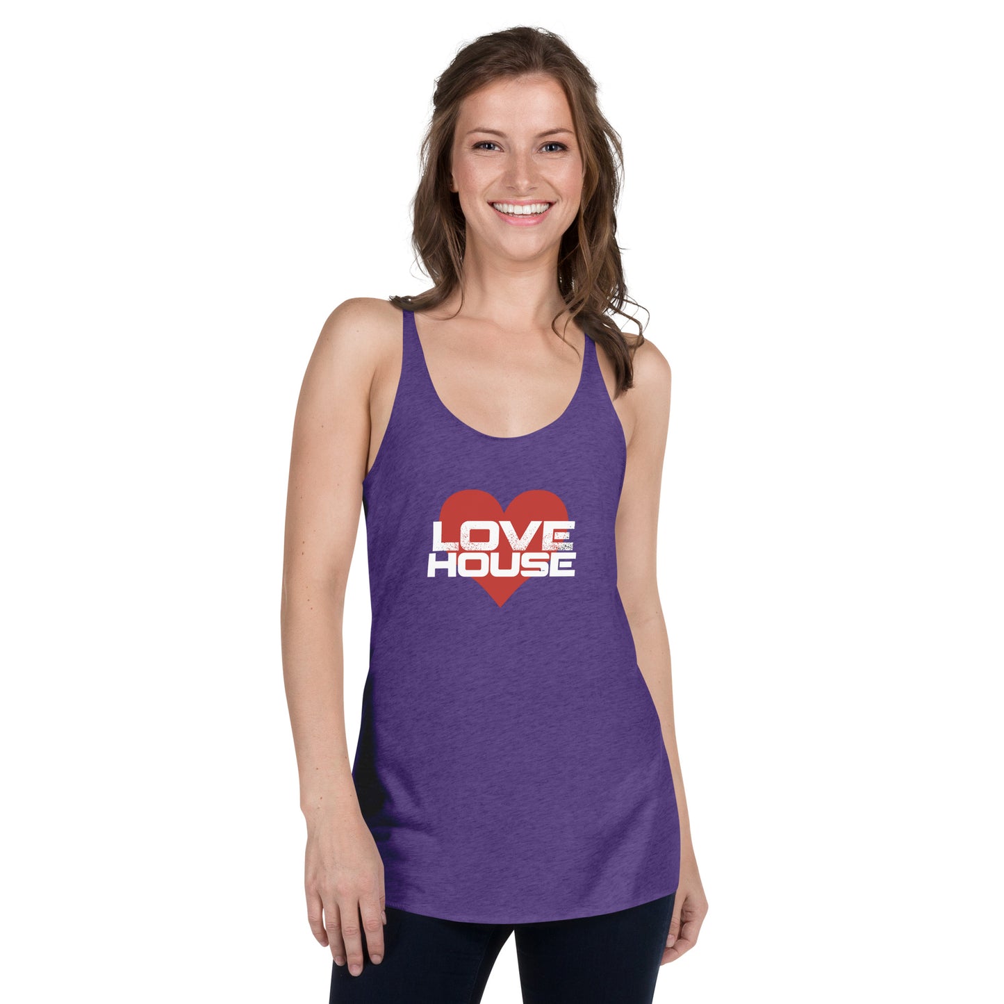 LoveHouse Sheer Racerback Summer Tank - Women's