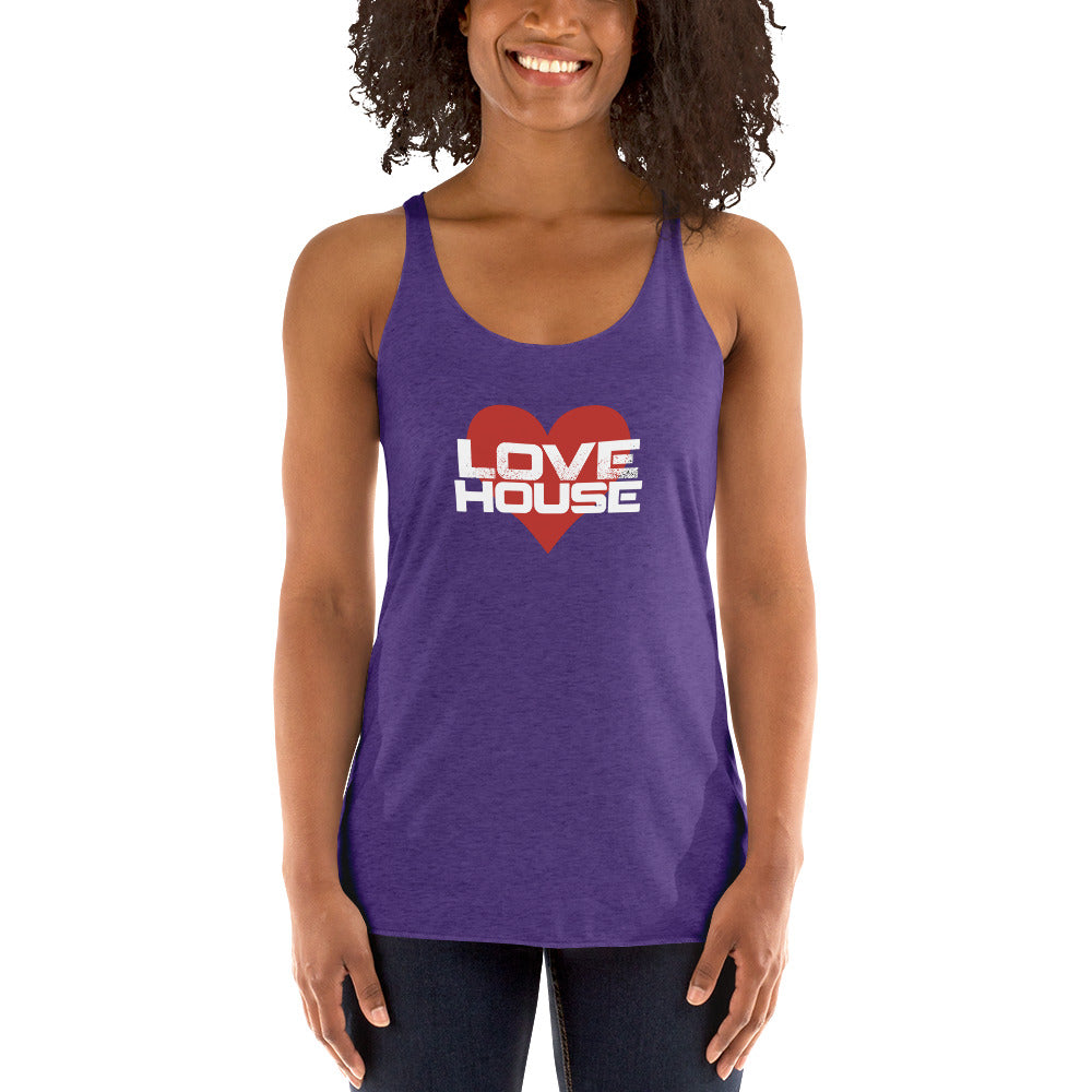 LoveHouse Sheer Racerback Summer Tank - Women's