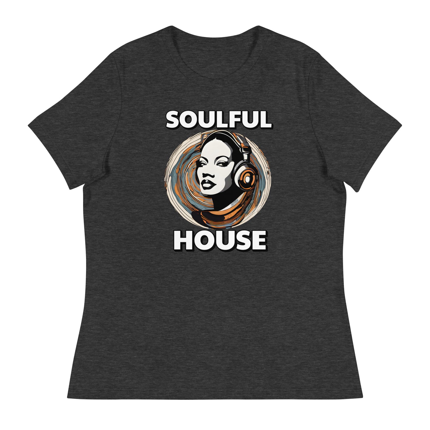 Soulful House Music Collectives Relaxed T-Shirt Women's