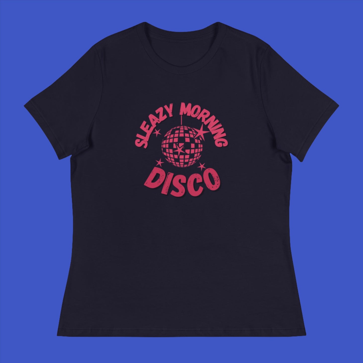 Sleazy Morning Disco Relaxed T-Shirt - Women's